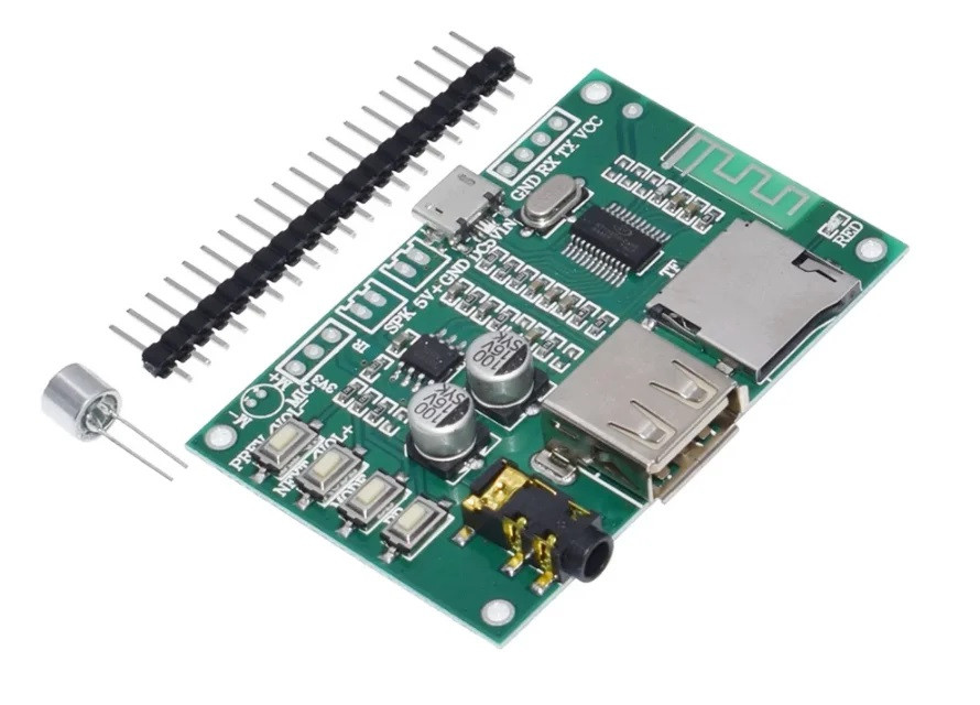 Декодер з відтворенням MP3/WAV/FLAC/APE Bluetooth 5.0 підтримка флешки і micro SD карт, плата