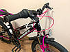 Детский спортивный велосипед 20 дюймов  Crosser Girl XC-100 черно-розовый, фото 3