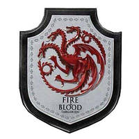 Настінний герб Game of Thrones Targaryen Dragon House Crest Wall Plaque