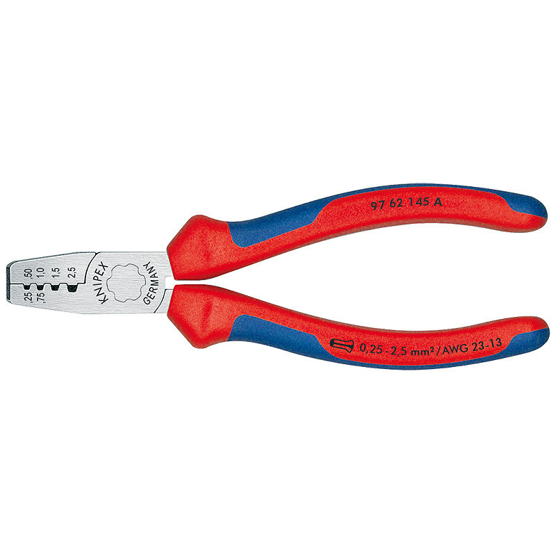 Інструмент для обжиму контактних гільз KNIPEX 97 62 145 A (Німеччина)