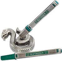 Коллекционная ручка Harry Potter Slytherin House Pen and Desk Stand