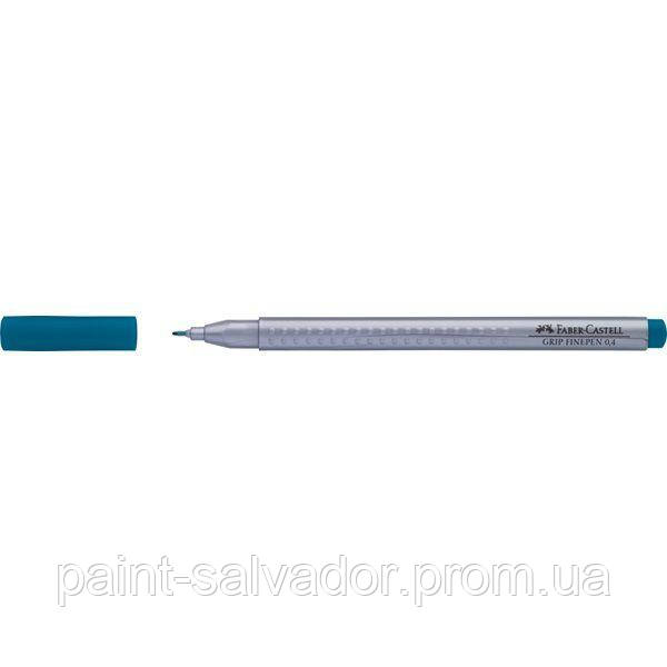 Ручка Grip Кобальт бірюзовий 0,4 мм Fine Pen Faber-Castell