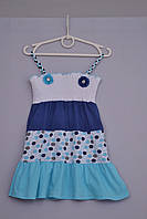 Л-306 Сарафан дитячий для дівчинки літній 104 122
