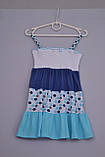 Л-306 Сарафан дитячий для дівчинки літній 104 122, фото 2
