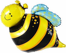 Фольгована кулька міні-фігура бджола 41х34см Китай