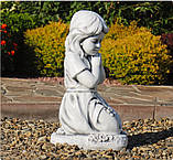 Садова фігура Дитина молиться на колінах 33x32x54.5 см, фото 5