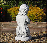 Садова фігура Дитина молиться на колінах 33x32x54.5 см, фото 8