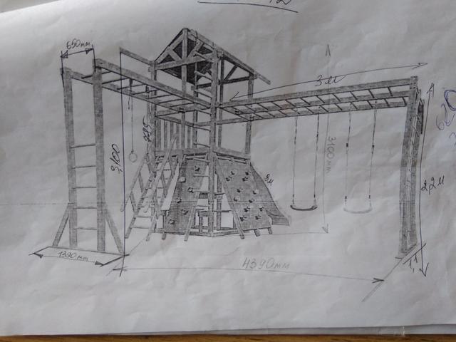 Размеры детской площадки Babyland-12