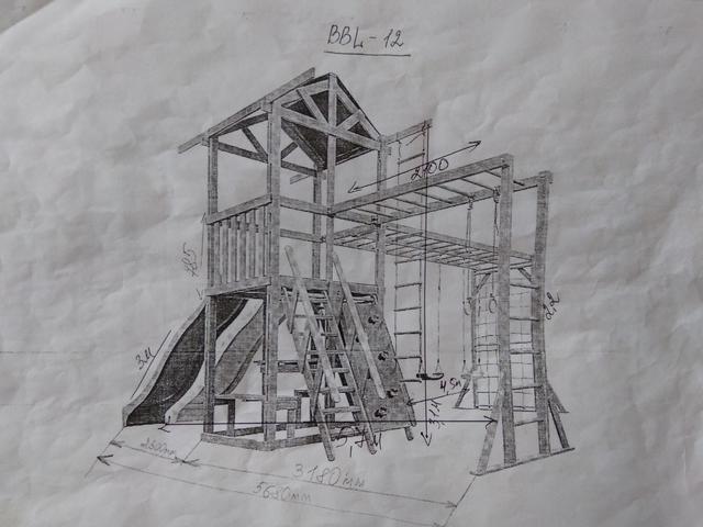 Размеры детской площадки Babyland-12