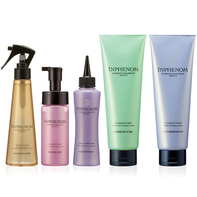«Milbon Inphenom. Глибоке відновлення волосся» Milbon Inphenom SPA Програма реконструкції, 5 елементів