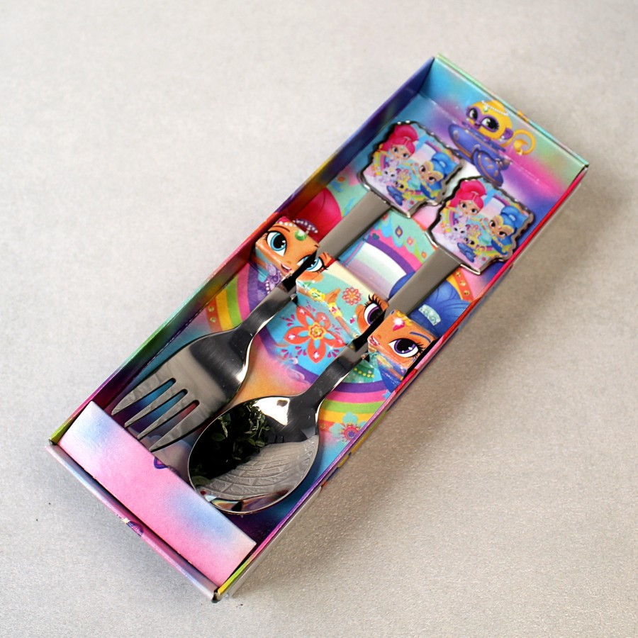 Набір дитячий ложка і вилка Isfahan "Шімер і Шайн" 2 предмета (21012121/7)