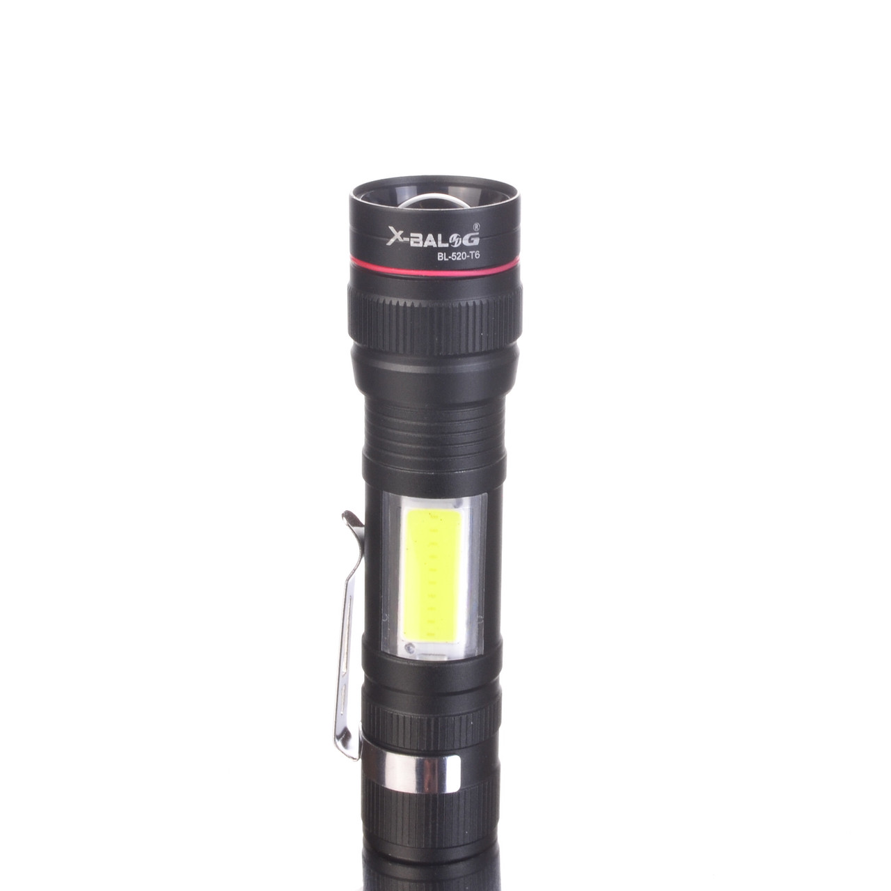 Ліхтар BL-520-T6 акумуляторний, з USB кабелем