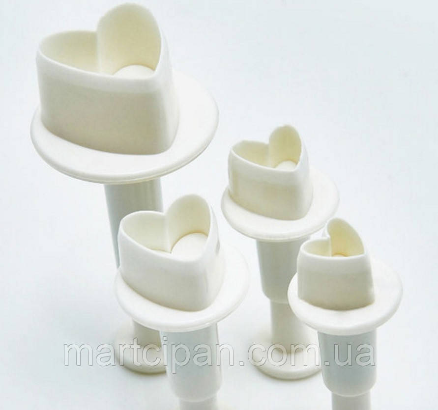 Плунжер Сердечко (4 шт. у наборі), фото 1