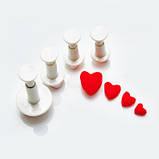 Плунжер Сердечко (4 шт. у наборі), фото 2
