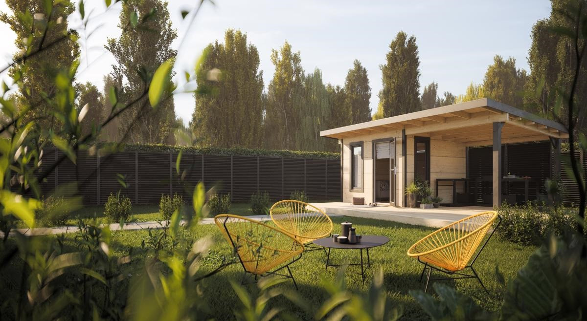 Summer garden house 16.2 m2