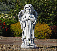 Садовая фигура Ангел молящийся стоя 35x25x72 см