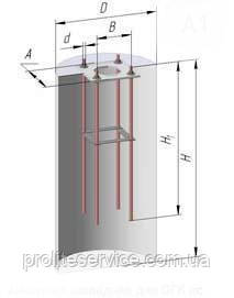 Анкерное основание 4*27 h=1500mm для опор ОВОГ(VALSK) 10-12м - фото 1 - id-p1391490691