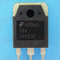 MOSFET N-канал 500В 24А Fairchild FQA24N50F TO3P