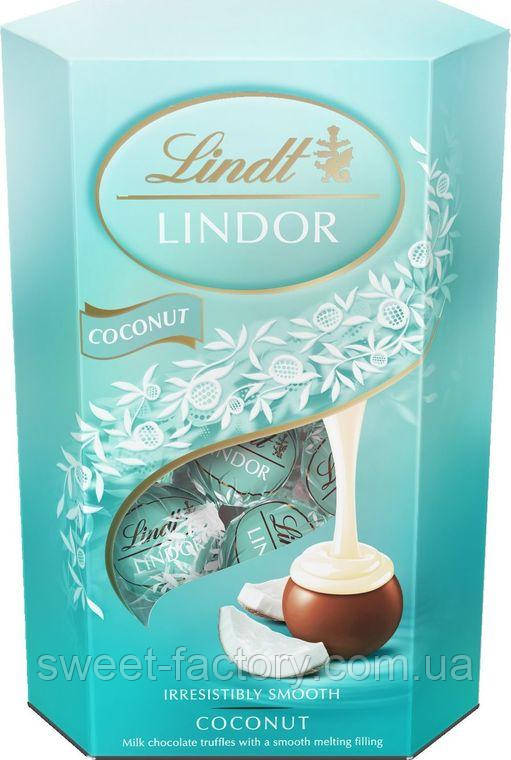 Цукерки Lindt Lindor Coconut 200g