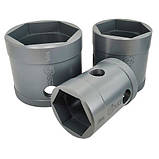 Ключ ступичный 120мм - посилений (6-гранний) KhZSO WHS6120 (Україна), фото 2