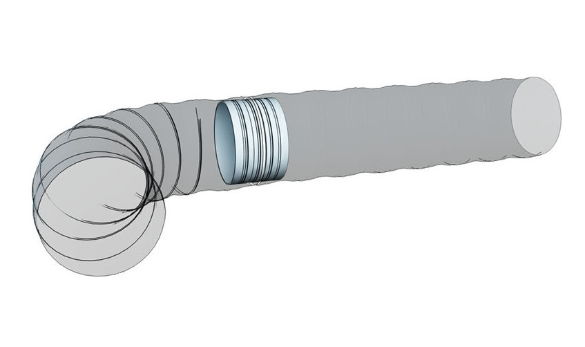Соединитель круглый Эра для вытяжек и вентиляции 100 мм (60-336) - фото 4 - id-p1391499059