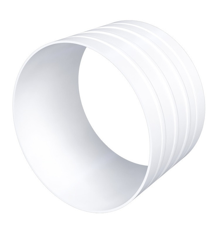 З'єднувач круглий Ера для витяжок та вентиляції 100 мм (60-336)