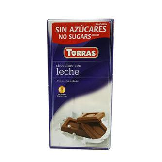 Шоколад Torras Leche Milk, 75 г