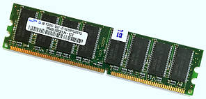 Оперативна пам'ять Samsung DDR 1Gb 400MHz 3200U CL3 (M368L2923DUN-CCC) Б/В