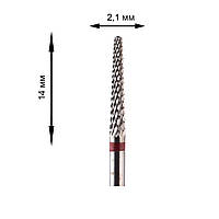 Фреза для манікюру твердосплавна, насадка манікюрна голка фреза M-101