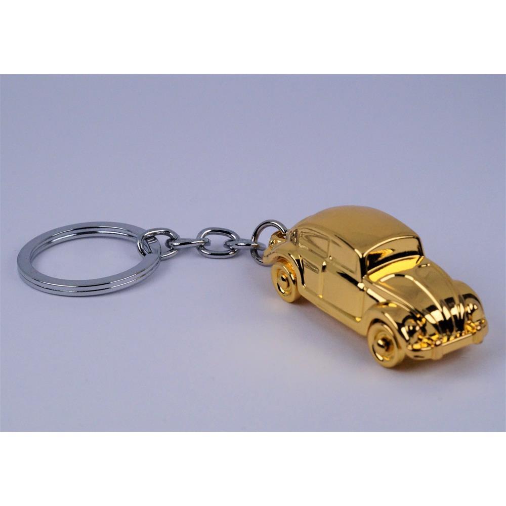 Брелок для ключів "Фольксваген Жук" (золото) арт. 01604