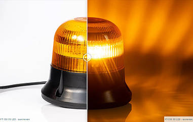 Проблесковый маячок оранжевый Fristom FT-150 3S DF LED