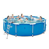 Каркасний басейн 5612U (427 х 132 см) (сходи), фото 2