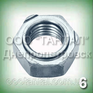 Гайка М6 неіржавка DIN 929 під приварювання шестигранна, фото 1