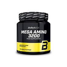 Амінокислоти (амінки) Mega Amino 3200 від BioTech USA 300 таб