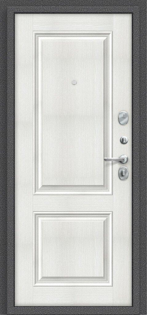 Вхідні двері Porta S 104.К32 Антик Срібло/Bianco Veralinga