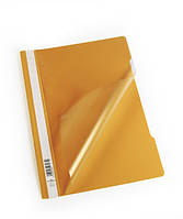 Пластиковая папка-скоросшиватель для документов А4 оранжевая DURABLE