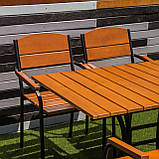 Комплект меблів для літніх майданчиків "Феліція" стіл (120*80) + 4 стільця Твк, фото 3