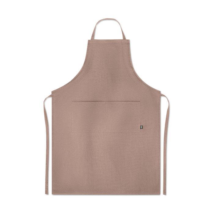 Фартух NAIMA APRON з конопляного полотна коричневий, фото 1