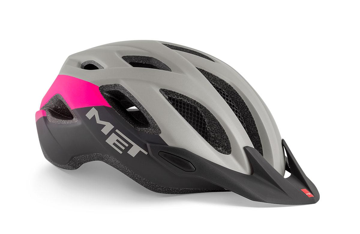 Шолом MET Crossover Gray Pink | Matt M 52-59 cm