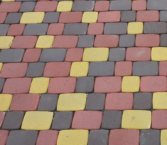 Вібролита тротуарна плитка бетонна, Виготовлення плитки, бруківка, фото 2