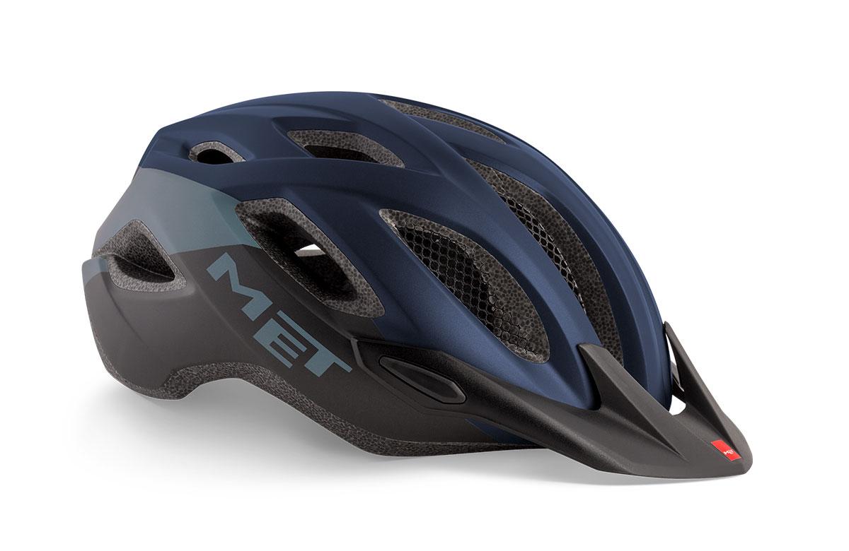 Шолом MET Crossover Blue Black | Matt