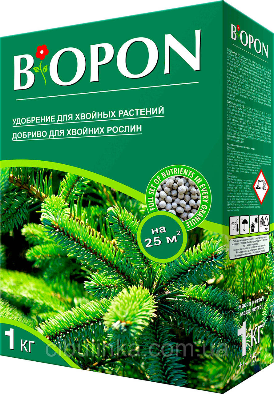 Biopon, Польща. добриво для хвойних, 1 кг