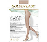 Колготки жіночі Golden Lady Vivace 40 den ОПТ, всі розміри, у сі кольори, колготки Omsa, фото 2