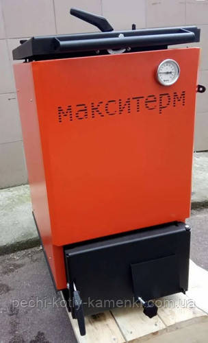 Шахтный котел Макситерм Шахта Классик 12 кВт длительного горения 3 мм - фото 8 - id-p1391616209