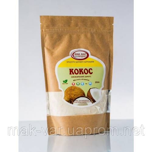 _Шрот кокосового ореха (пакет 250 г) - фото 1 - id-p1391619069