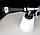 Пістолет для хімчистки салону автомобіля пневматичний Торнадор зі змінною насадкою щіткою AIRKRAFT WG-2050, фото 7