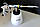 Пістолет для хімчистки салону автомобіля пневматичний Торнадор зі змінною насадкою щіткою AIRKRAFT WG-2050, фото 10