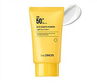 Сонцезахисний крем для обличчя Eco Earth Power Light Sun Cream SPF50+ PA+++ THE SAEM