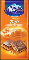 «Шоколад "Alpinella Toffee" (Альпинелла з начинкою тоффі), Польща, 100г