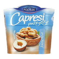 Сир вершковий Капрезі зі смаком горіху Capresi puszysty Polmlek 150 g